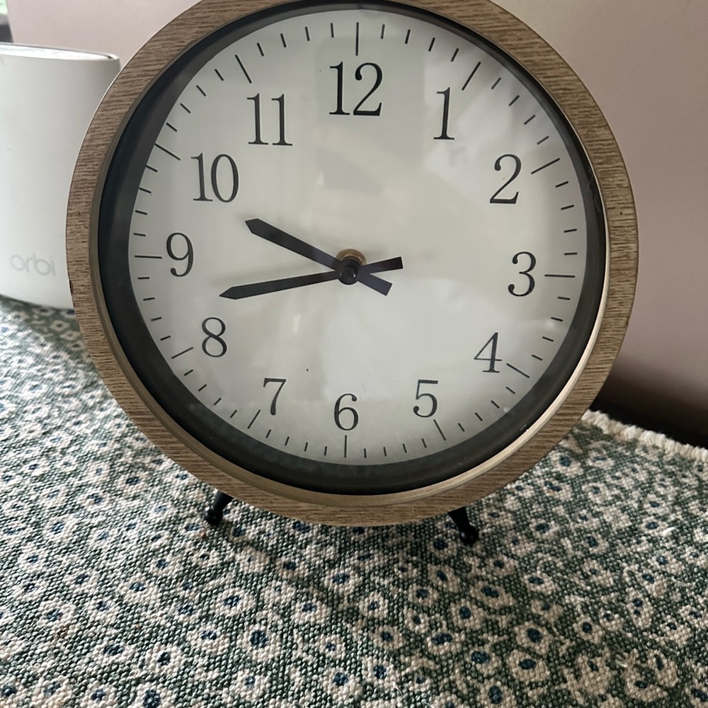 Classic Brown Wall Clock